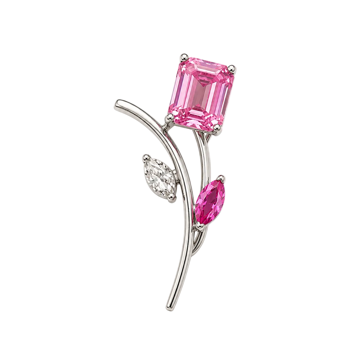 floral brooch