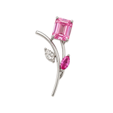 floral brooch thumbnail 1